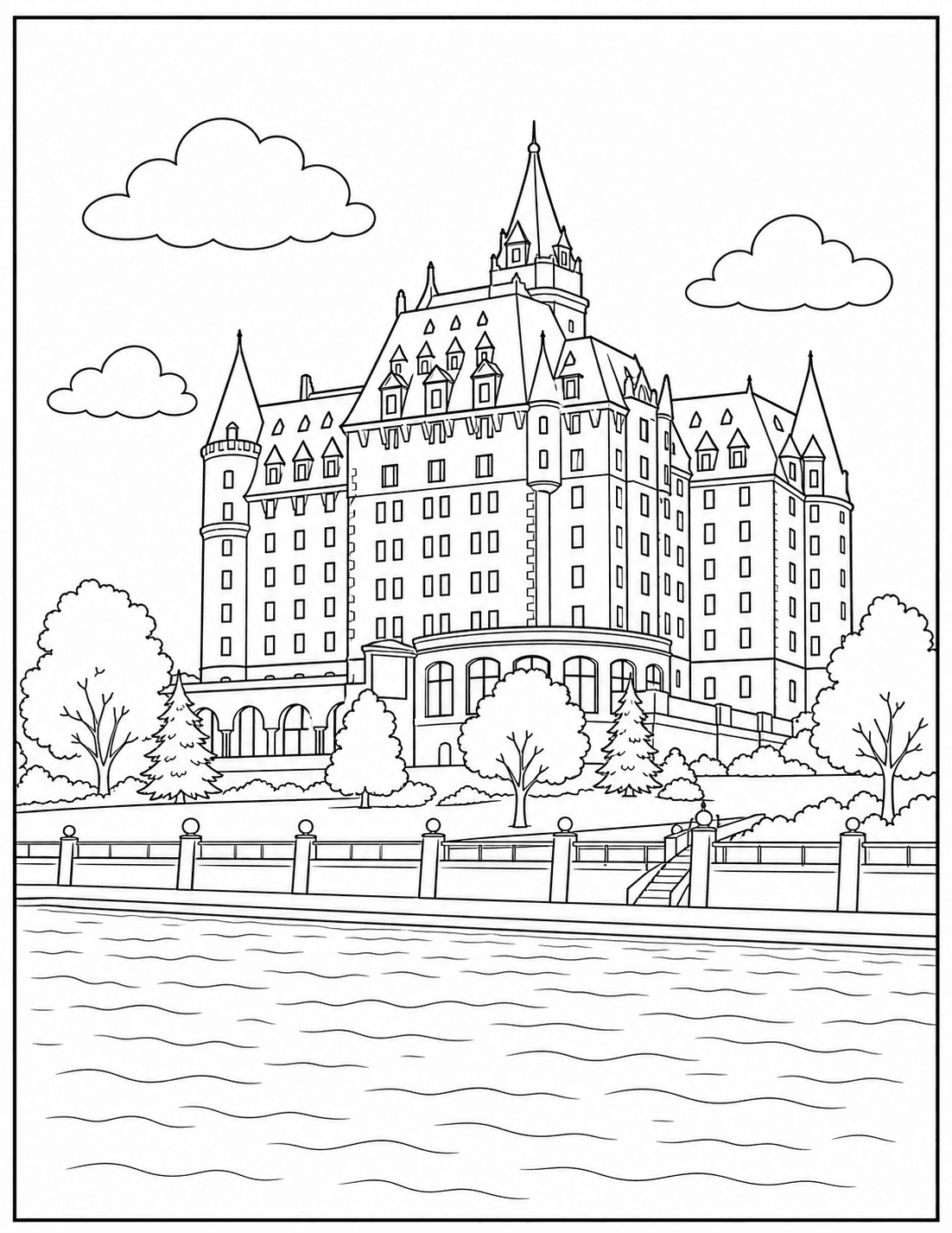 Delta Bessborough coloring page drawing