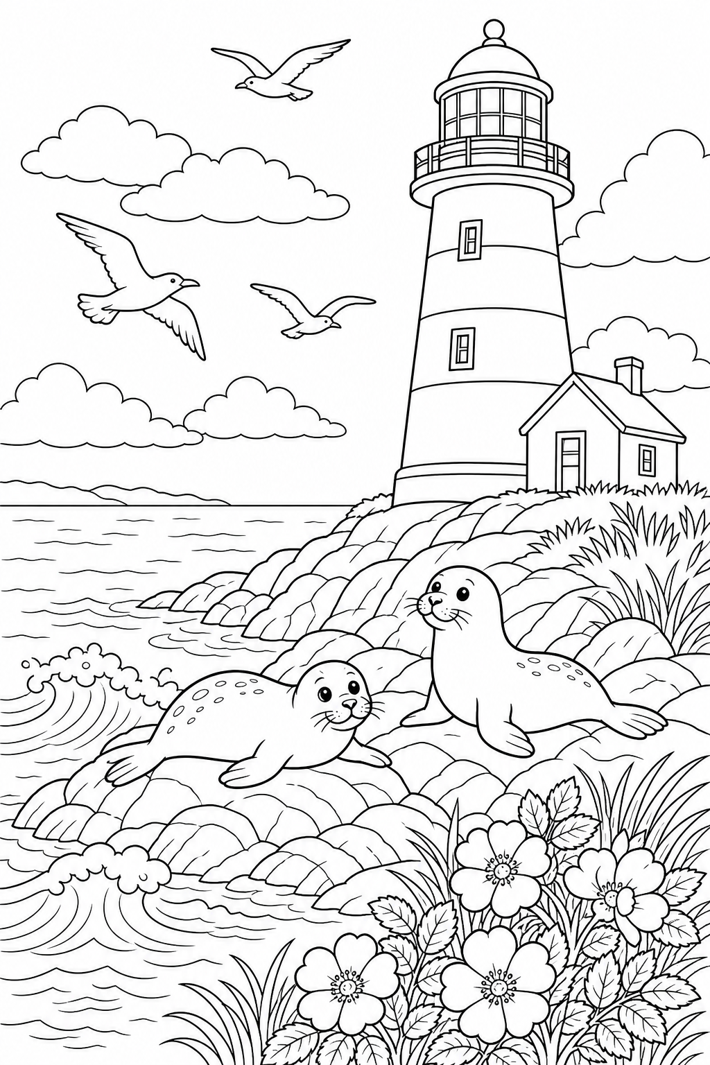 Louisbourg Lighthouse Shore